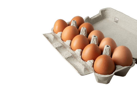 Brown Egg Organic (12 Pcs) / 1 Dozen